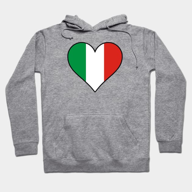 I Love Italy Hoodie by dustbrain